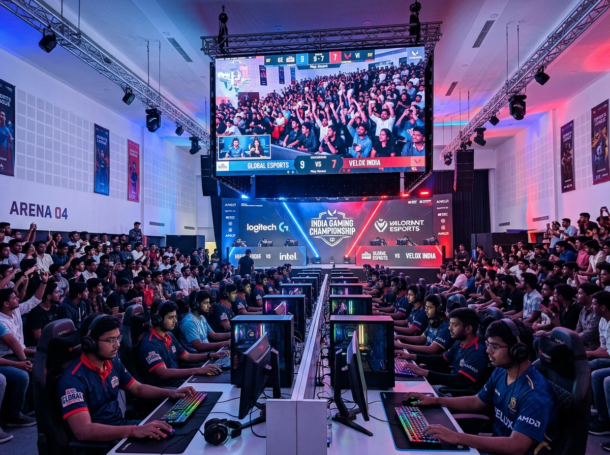 Esports tournament event at PixelZone